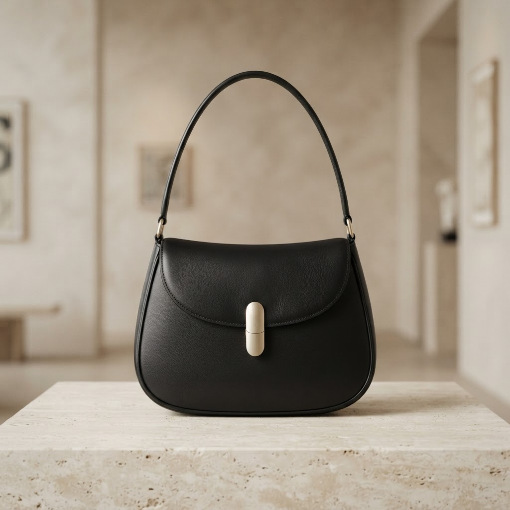 Sculpted Shoulder Bag, Shoulder Bags